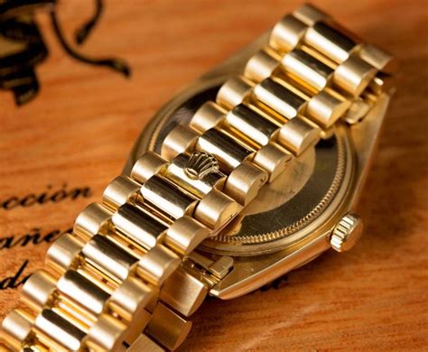 rolex tapered bracelet president